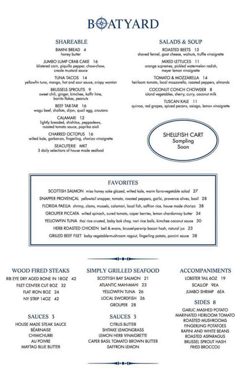 boatyard prices menu for boatyard 1555 se 17th st fort lauderdale fl 33316 boatyard prices menu for boatyard 1555 se 17th st fort lauderdale fl 33316