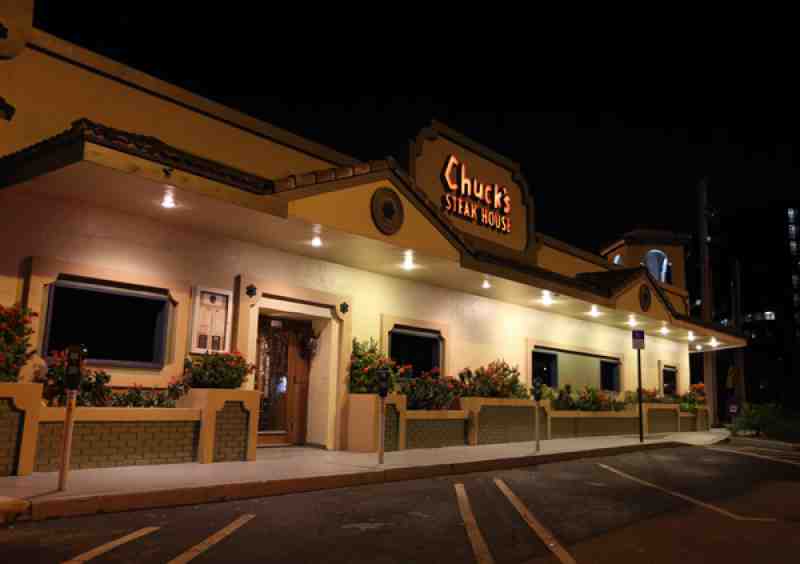 chucks steak house