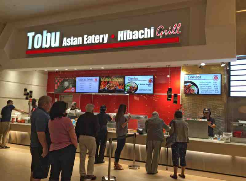 Review Of Galleria Mall Food Court Now Open 33304 Restaurant 2 Tobu In Galleria Mall