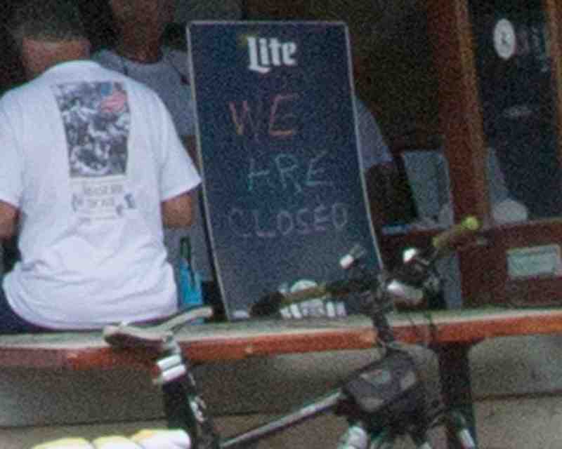 Treasure Trove Closed Sign